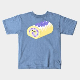 Blueberry Cake Roll Kids T-Shirt